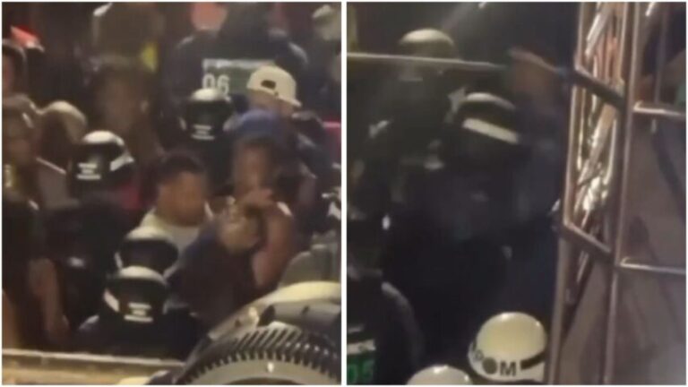 DEU DE CASSETETE! Guarda Municipal agride folião durante a ‘Melhor Segunda-Feira do Mundo’ na Barra