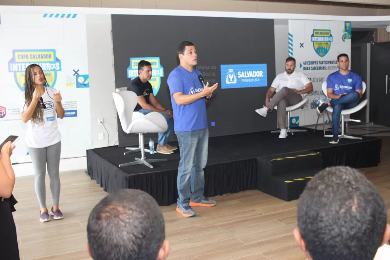 Prefeitura lança Copa Salvador Interbairros de Futebol Amador com mais de 1,2 mil atletas