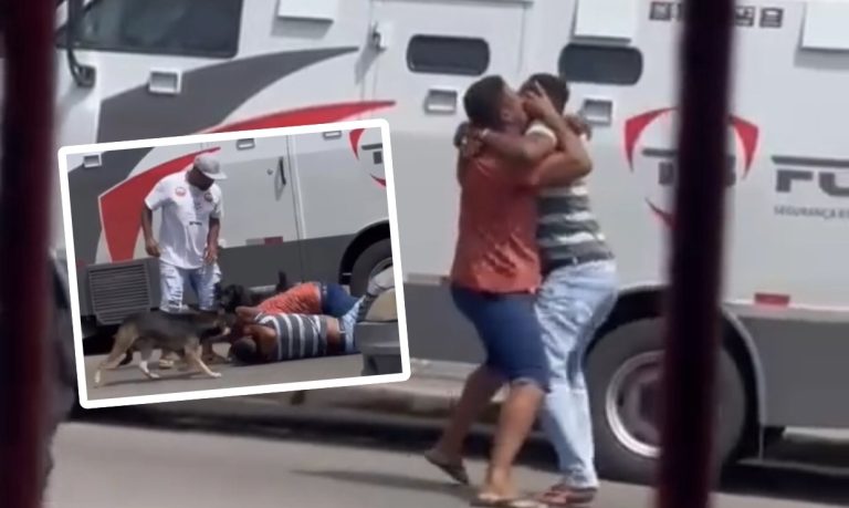 ’JOGA SAL GROSSO’: Barbeiros trocam socos e tapas no meio da rua em Mussurunga