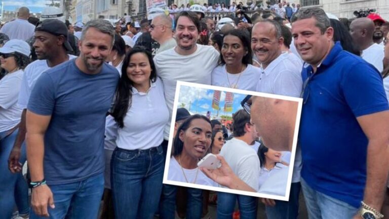 Elinaldo caminha na Lavagem do Bonfim com provável vice de Flávio Matos e aliados; saiba detalhes