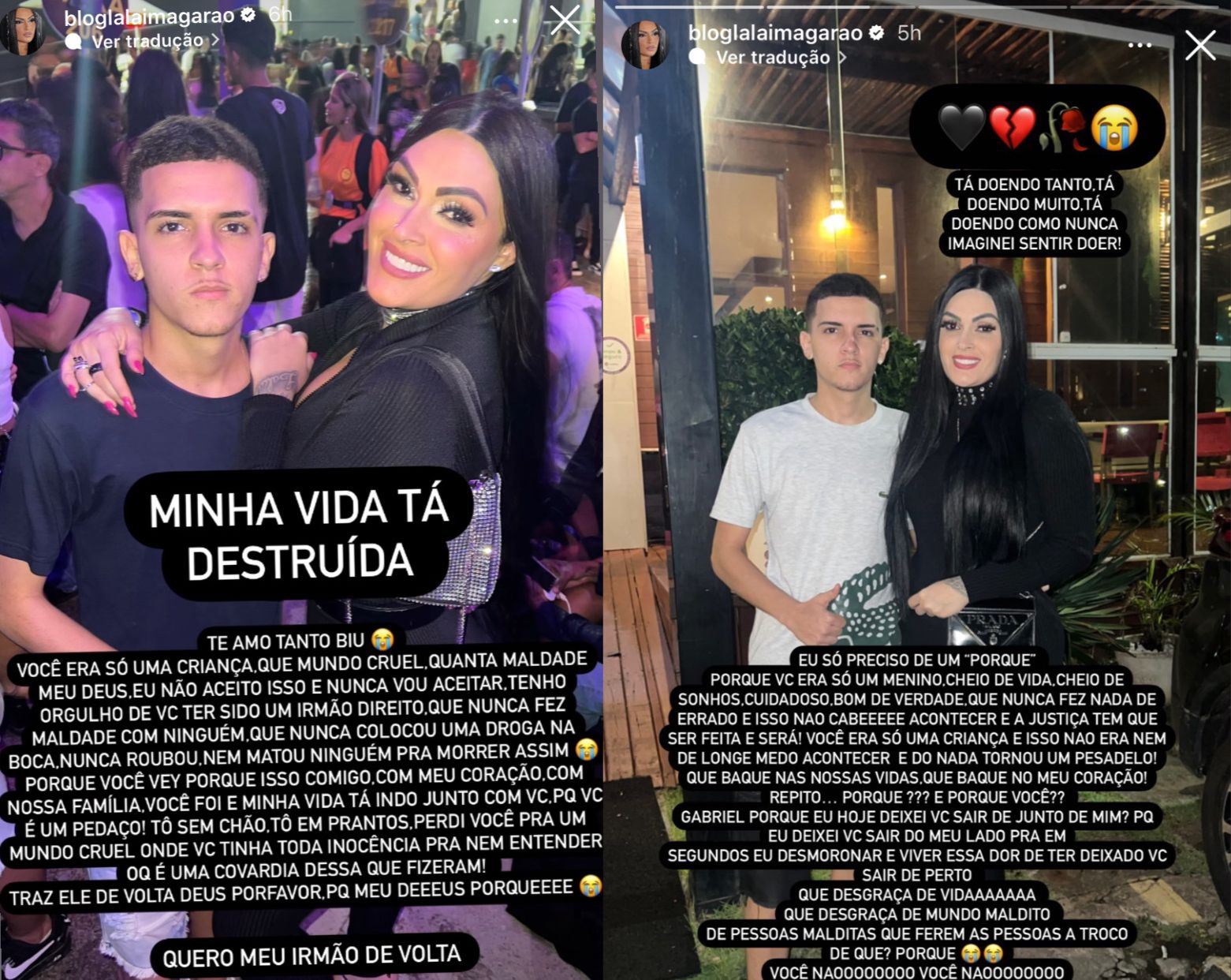 Influenciadoras cobram justiça por irmão morto no Uruguai: “Rebanho de covardes” 1 b201e89a 9121 43e0 8ad0 b3ab2990bf01