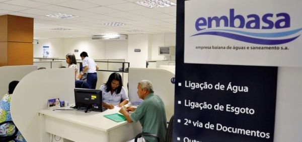 Atendimento remoto da Embasa funciona durante todo o feriado de Carnaval