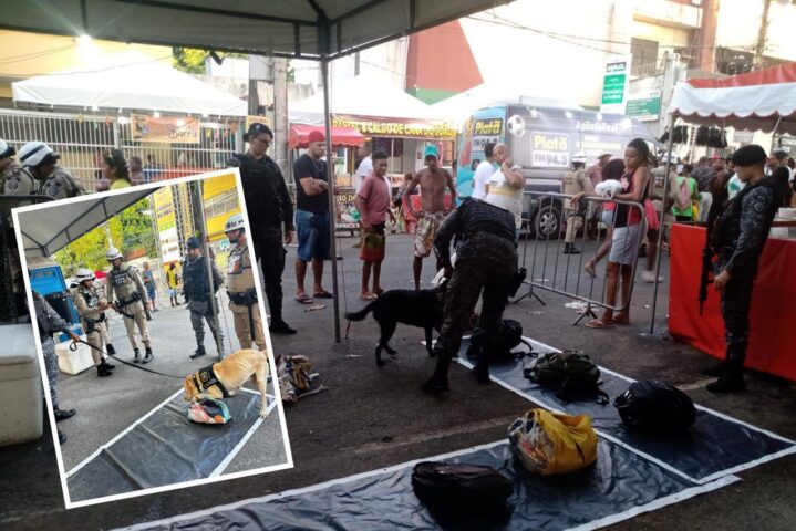 NÃO ENTRA! Mais de 2 mil objetos já foram barrados nos portais nesse pré carnaval;