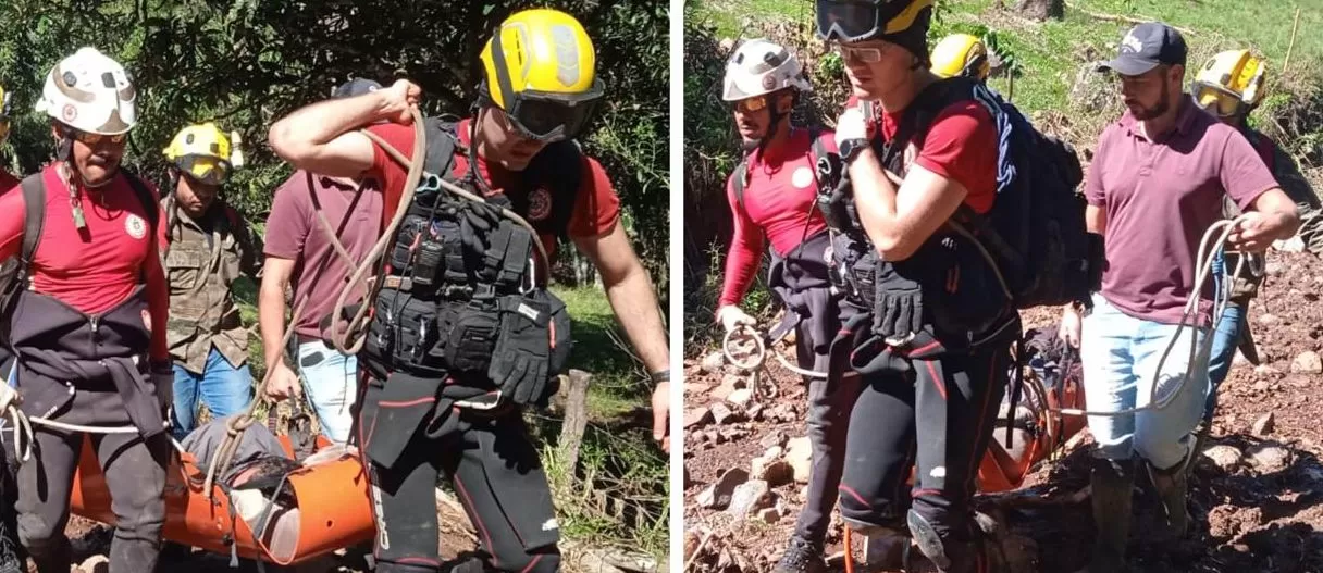Bombeiros baianos carregam vítima por trilha de 3 km e resgatam 208 pessoas em áreas de risco do RS