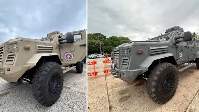 REFORÇO: Policiais começam curso para operar blindados em Salvador
