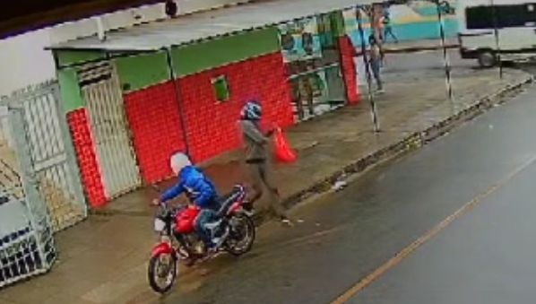 ARRASTÃO! Homem preso duas vezes no mesmo dia em Conquista e câmeras flagram uma das ações