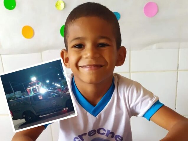 XIQUE-XIQUE: Menino de 8 anos morre ao cair de bicicleta enquanto se apoiava em “carreta da alegria”