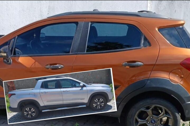 Polícia Civil recupera dois carros em Santo Estevão