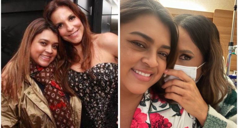 Após retomar tratamento contra câncer, Preta Gil recebe visita de Ivete Sangalo em hospital