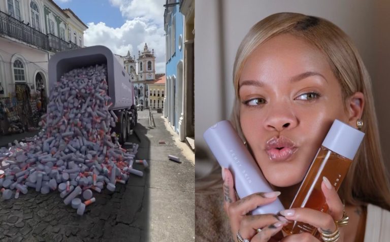 SALVADOR É O PALCO! Rihanna escolhe capital baiana para anunciar chegada da Fenty Skin ao Brasil