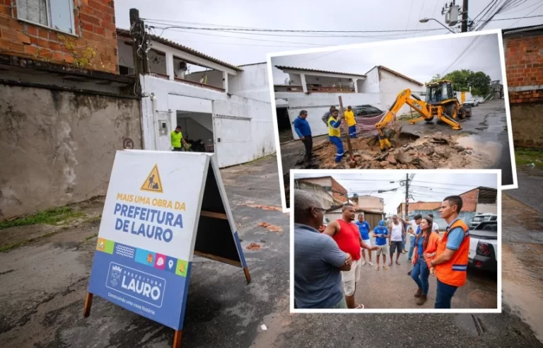 Prefeitura age rápido e reduz impactos das chuvas em Lauro de Freitas