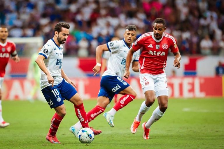 SABOR DE DERROTA! De novo Bahia não ‘mata’ o jogo e cede empate ao Inter