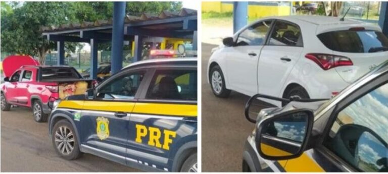 Em Feira de Santana , PRF recupera três veículos roubados