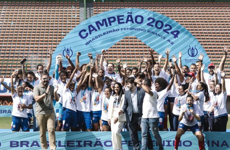 MULHERES DE AÇO: Bahia conquista título inédito do Brasileirão A-2 após triunfo em Pituaçu