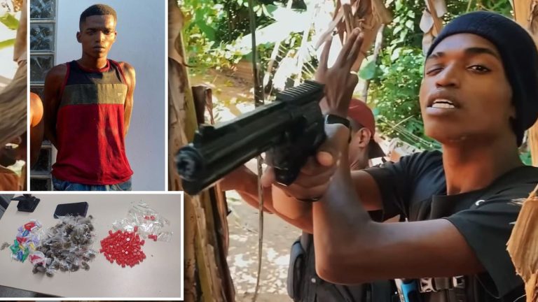 A VIDA IMITA A ARTE! Ator que interpretava traficante em vídeos de ficção é flagrado com drogas no Subúrbio