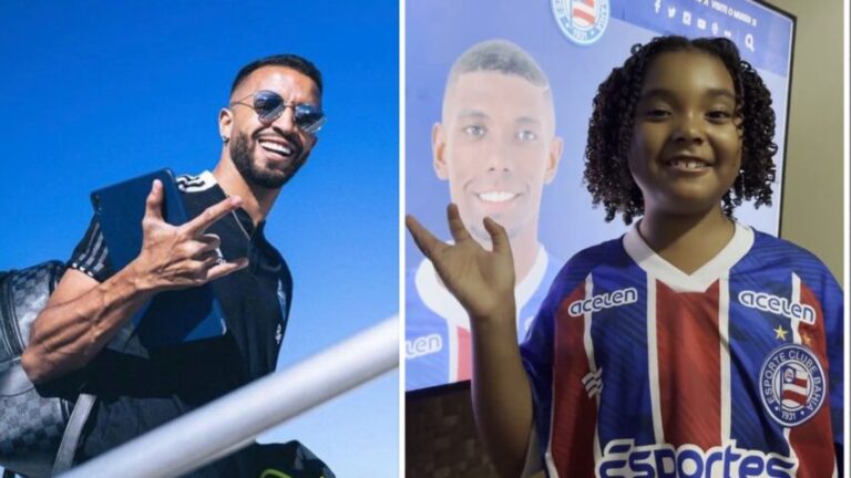 CONTRATO ASSINADO COM O BAHIA! Filha de Kanivis dá boas vindas ao Dindo em vídeo intrigante