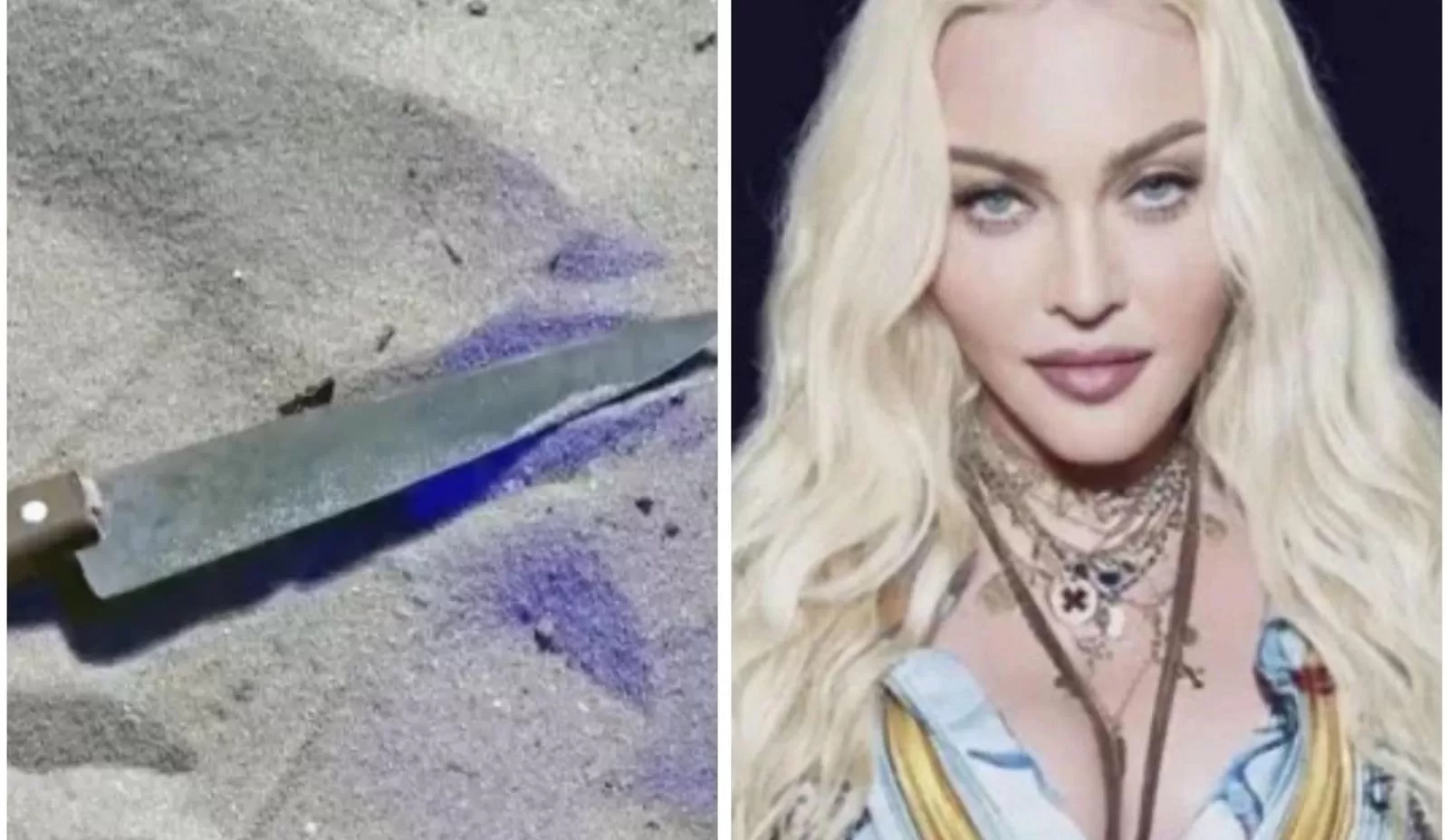 Operação encontra facas enterradas nas areias de Copacabana antes de show de Madonna