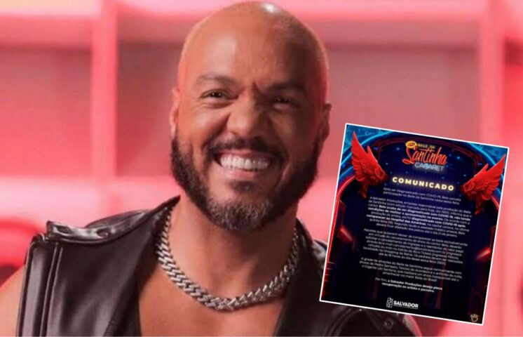Belo testa positivo para Covid-19 e cancela show no Baile da Santinha