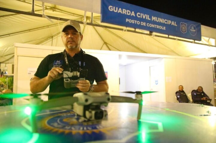 Condutores de drones precisam ficar atentos às regras durante o Festival Virada Salvador