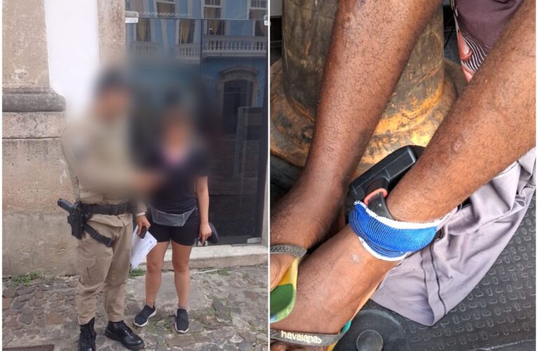 SALVADOR: Bandido de tornozeleira eletrônica preso em flagrante por roubar turista na Barra