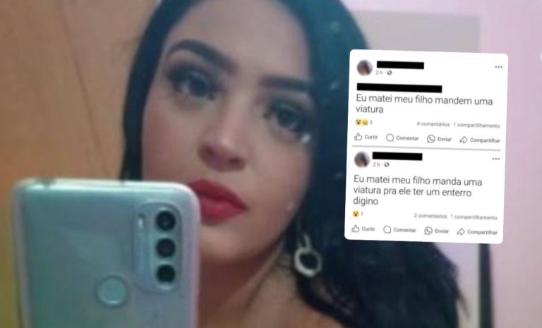 ‘MANDEM UMA VIATURA’: Mãe é presa após postar que matou criança de 4 anos