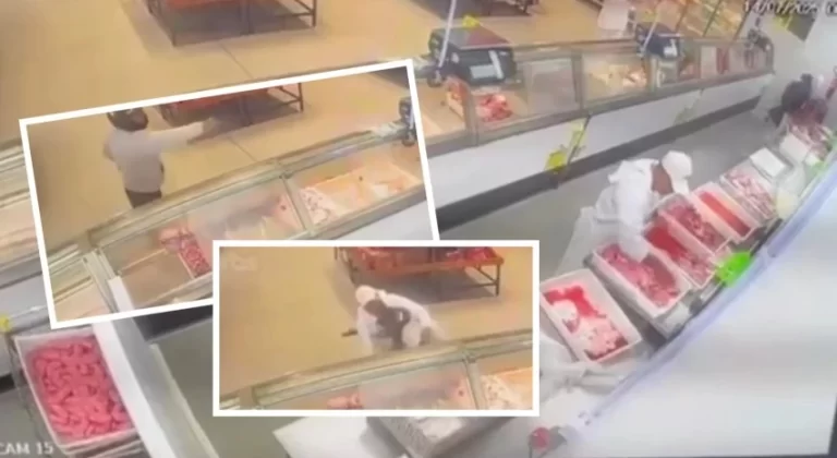 CÂMERA FILMOU! Funcionário de supermercado vítima de tentativa de homicídio em Itamaraju é salvo por encarregado