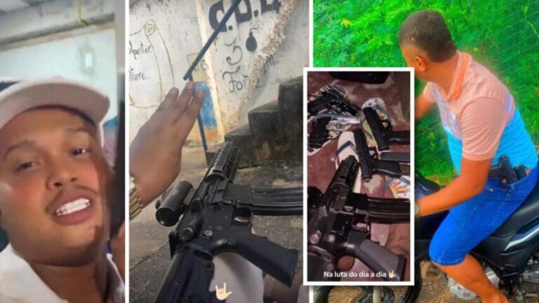 PERDEU O SORRISO! ‘Frente’ do BDM no Arraial do Retiro morto ostentava até fuzil