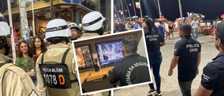 Primeiro dia do Carnaval de Salvador tem reduções de 62% dos roubos e de 50% dos furtos