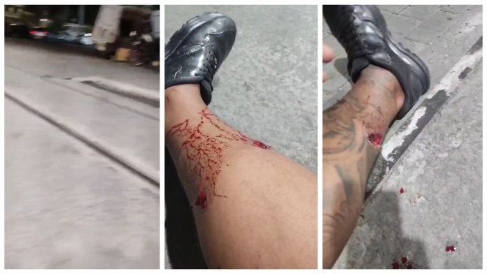 Mototaxista é baleado