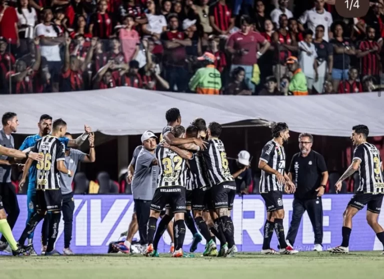 No Barradão, Vitória perde para o Santos de Neymar e está na zona de rebaixamento