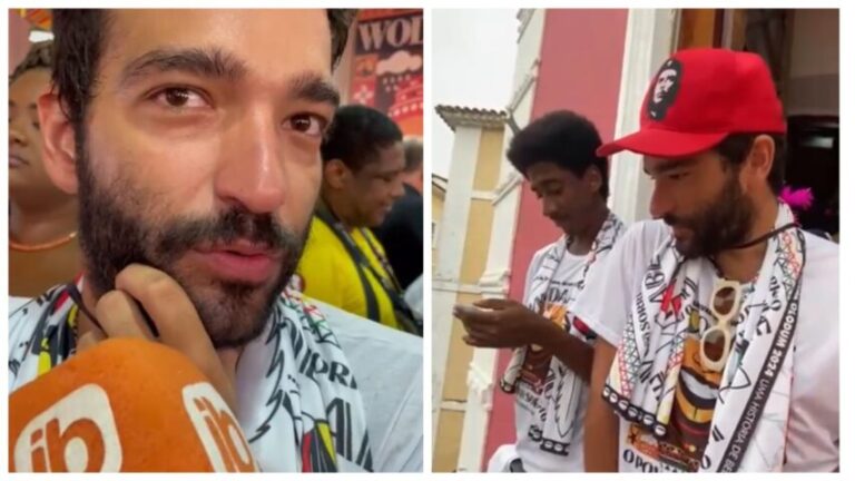 DE CHE GUEVARA E OLODUM: protagonista de Renascer curte carnaval no Pelô e faz declaração