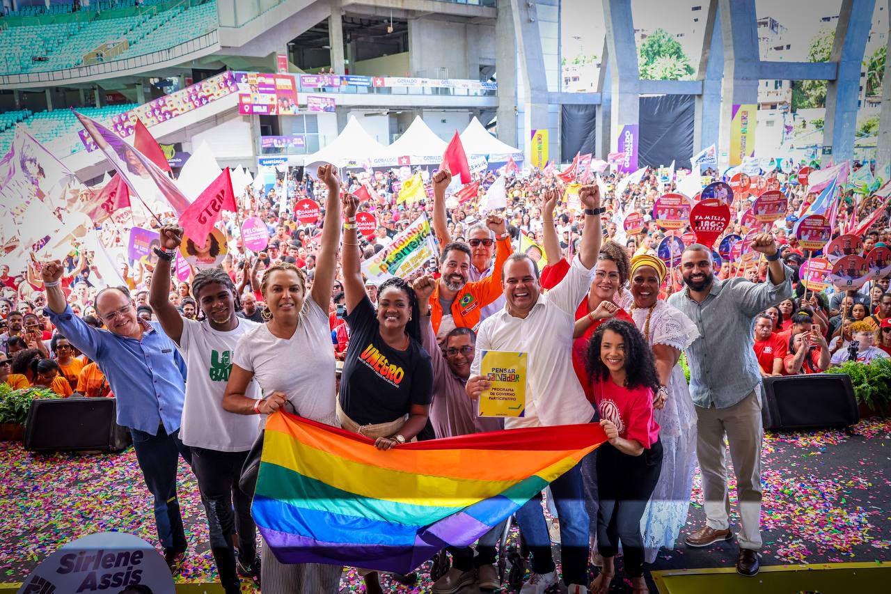 - Convenção oficializa candidaturas de Geraldo e Fabya à Prefeitura de Salvador