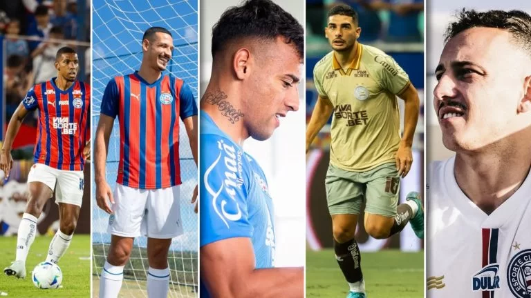 DEPARTAMENTO MÉDICO: Bahia atualiza informações sobre Kanu, Lucho, Borduchi, Michel Araujo e Gabriel