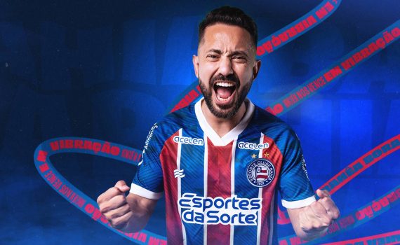 Everton Ribeiro assina contrato com o Bahia e segue para pré-temporada em Manchester