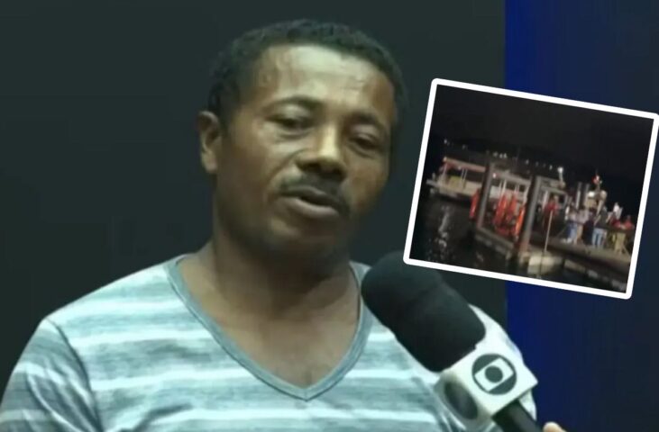 Piloto de barco que naufragou em Madre de Deus expõe ameaças e nega cobrança de passagens