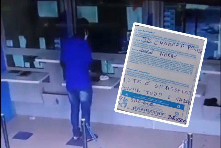 “SE CHAMAR A POLÍCIA VOCÊ MORRE”: Criminosos assaltam casa lotérica em Ubatã através de bilhete