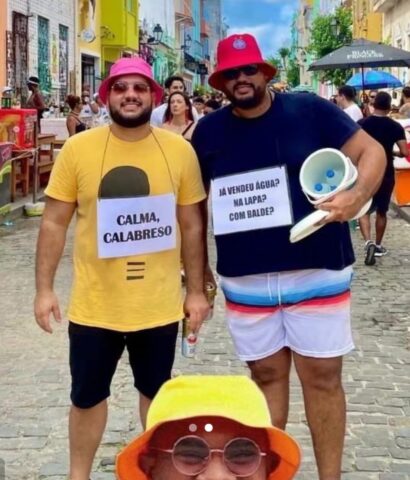 - ELE ESTÁ BROCANDO: Davi 'calabreso' inspira fantasias de carnaval com suas frases