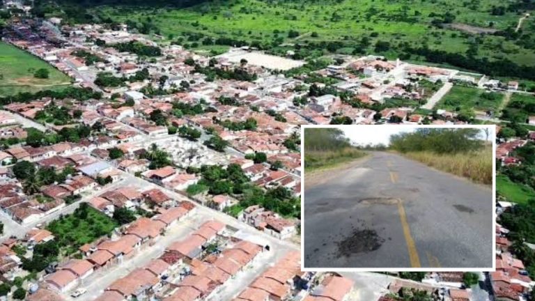 ESBURACADA DE NOVO: trecho da BA-555 que dá acesso ao município de Lafaiete Coutinho é alvo de reclamações