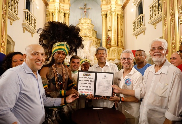- Em Itaparica, Jerônimo Rodrigues autoriza patrimonialização do 7 de Janeiro e prestigia a 201ª edição dos festejos de independência da cidade