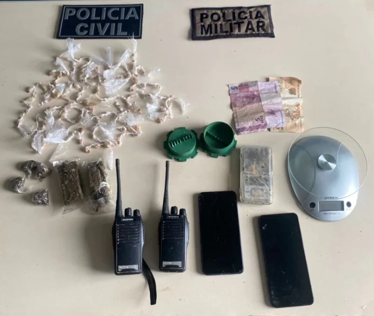 Operação conjunta das Polícias Civil e Militar é deflagrada no combate ao narcotráfico em Jitaúna