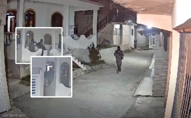 ARMADOS E ENCAPUZADOS: Homens invadem casa e cadela é baleada na pata em Itaparica