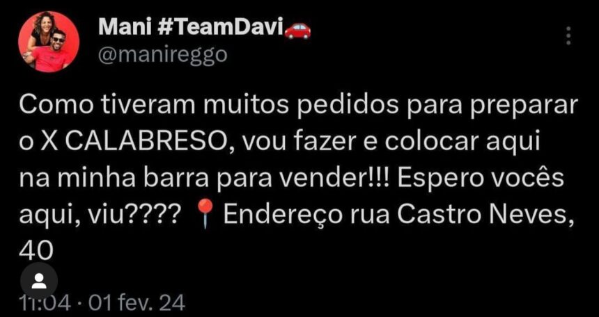 - “Calma calabreso” viraliza após fala de Davi e criador da expressão se pronuncia; confira