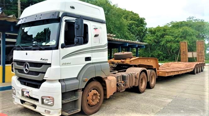 Carreta avaliada em R$ 600 mil com queixa de apropriação indébita é recuperada no Extremo Sul da Bahia