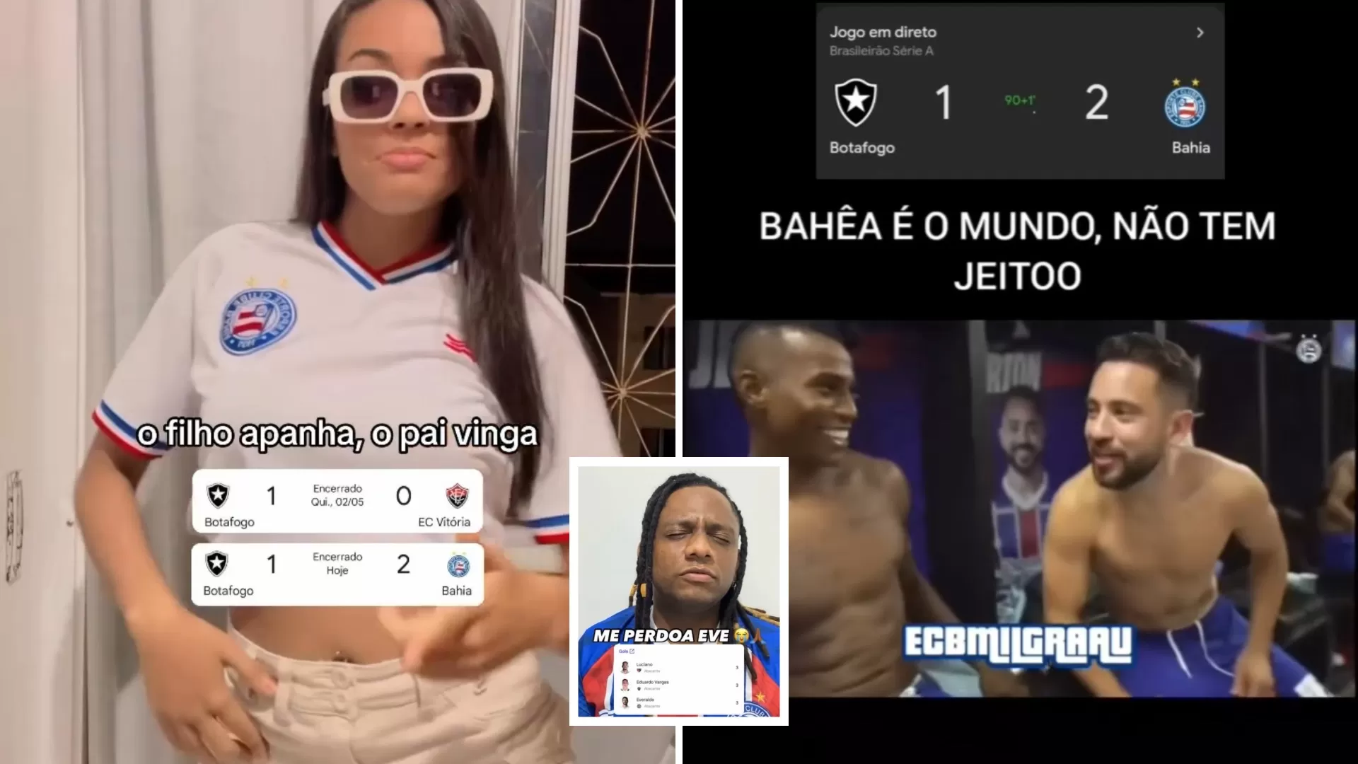 NÃO ADIANTA SE ESTRESSAR! Festa, meme e muita gozação com resultados da dupla BAVI