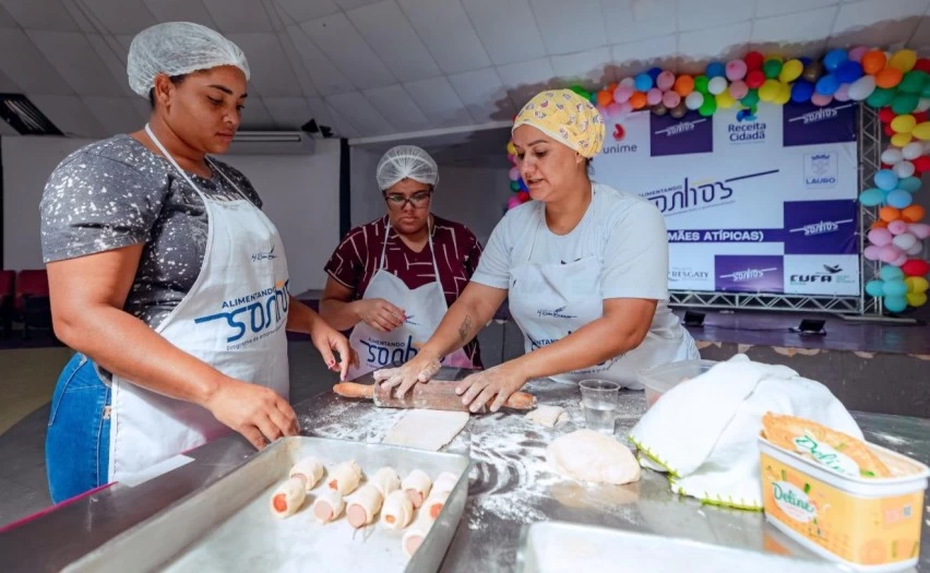Alimentando Sonhos capacita mães de Lauro de Freitas com espaço de acolhimento para crianças atípicas