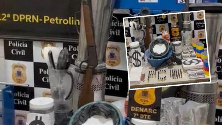 Após seis meses investigado, suspeito é preso por fabricar drogas em Juazeiro