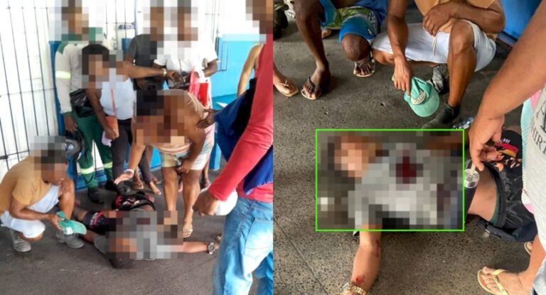 URGENTE: Tiros, correria e morte na Rodoviária de Candeias