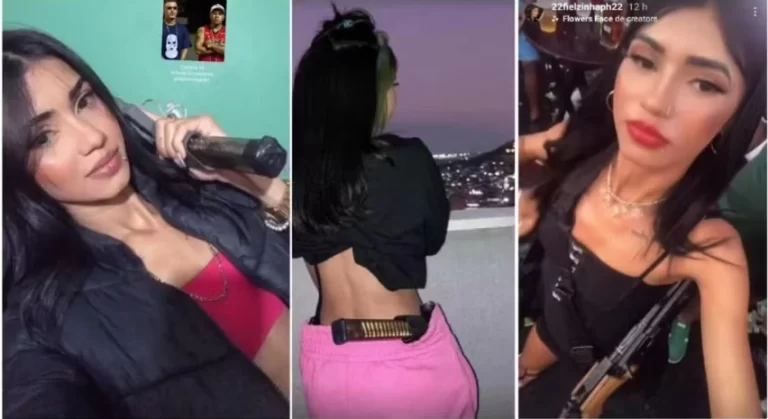 ARMAS E ROUPAS DE GUERRA: Apontada como ‘RH do CV’ se orgulhava de ser ‘bandida’