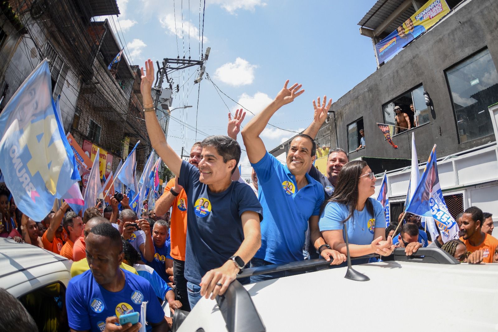 - "Nunca foi tão fácil pedir o voto", diz Bruno Reis, ao destacar marcas do trabalho espalhadas por toda a cidade
