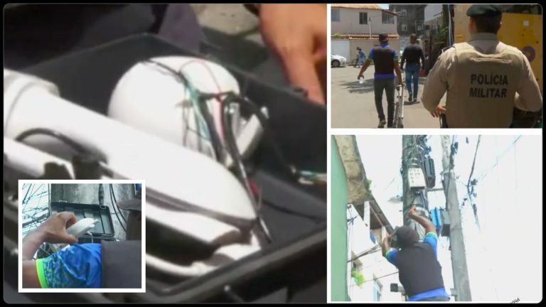 BBB NA CBX: Polícia retira câmeras de monitoramento utilizadas por traficantes na Ribeira